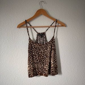 VINTAGE Lafayette 148 Leopard Top